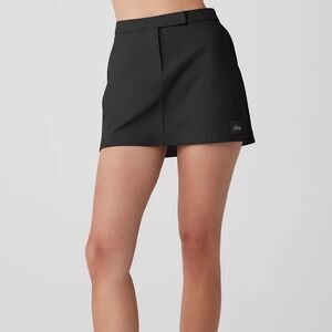 New alo with tags High Speed Mini Skirt black size small